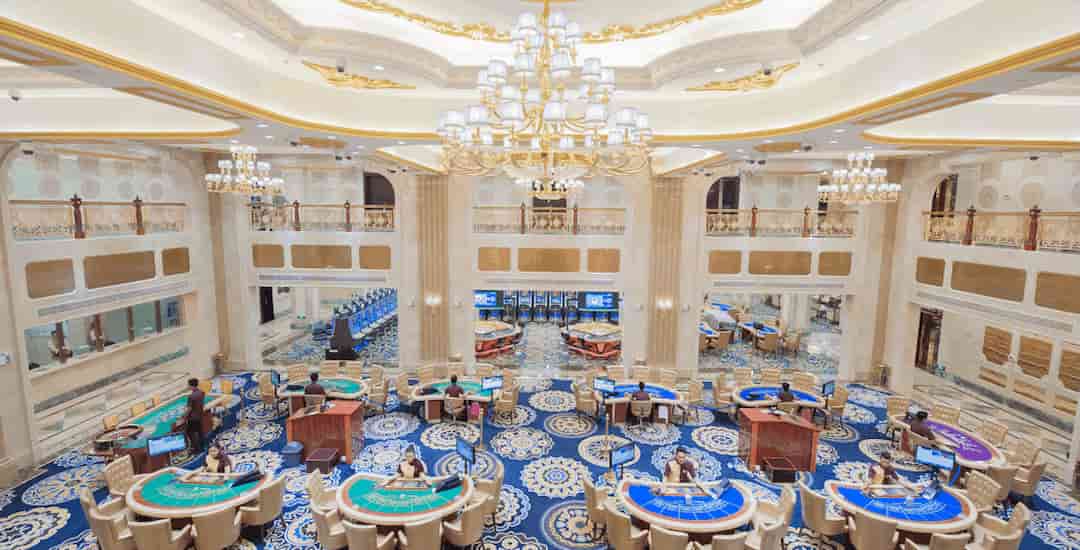 Sòng bạc JinBei Casino & Hotel có kho trò chơi vô cùng đa dạng 