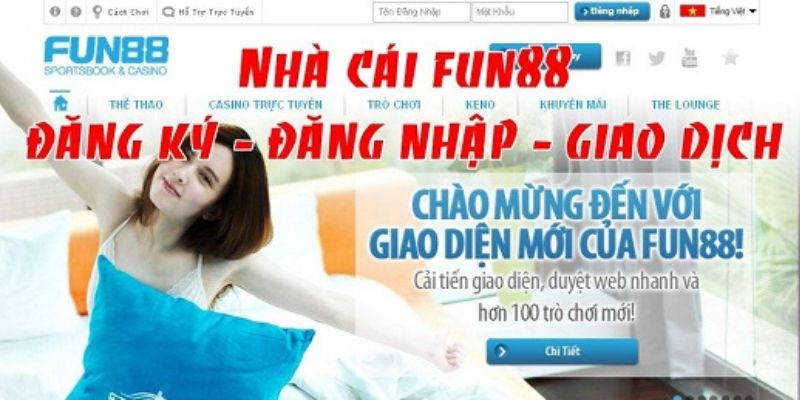 Thanh toán nhanh chóng tại nhà cái Fun88